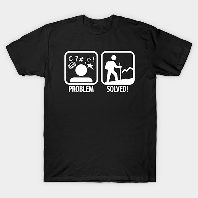 CAMPING PROBLEM SOLVED T-Shirt by nektarinchen